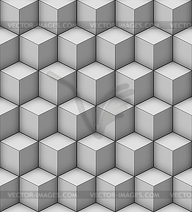 Realistic cubes - vector image