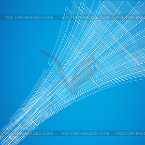 Abstract blue - vector clip art