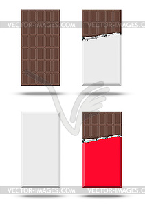 Шоколад набор - векторный рисунок