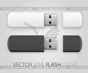 USB pen drive - vector image