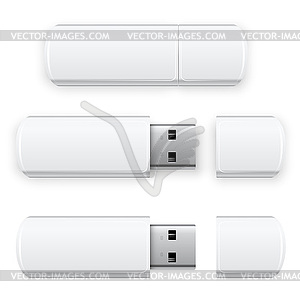 USB Flash - vector clipart