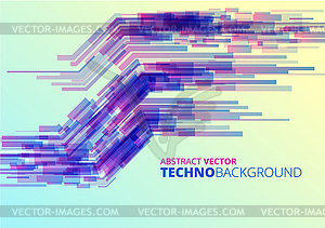 Abstract design elements on light background - stock vector clipart