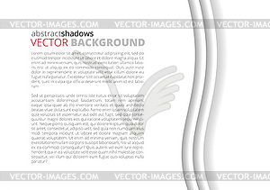 White elegant business background - vector image