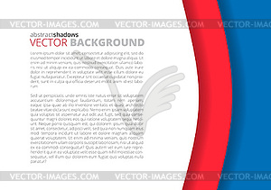 Red background for design - vector image