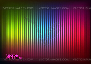 Colored Music Equalizer - vector clip art