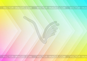 Abstract colored arrows background - vector image