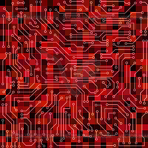 Circuit board - vector image