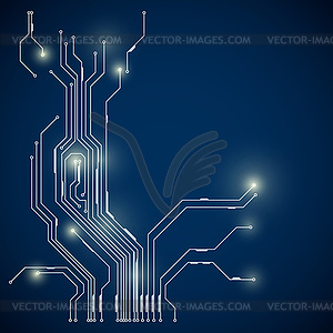 Abstract hi-tech - vector image