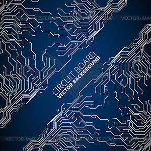 Abstract background of digital technologies - vector clip art