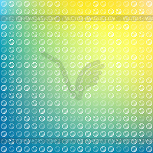 Abstract bubble pattern - vector image