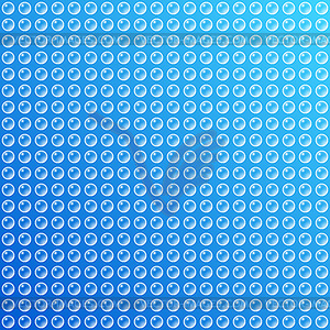 Abstract bubble pattern - vector clip art