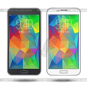 Smartphones - vector image