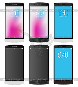 Smartphones - vector image