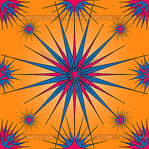 Retro carpet - vector clip art