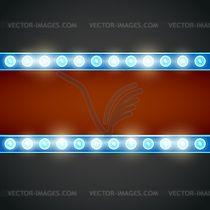 Frame lamp - vector EPS clipart