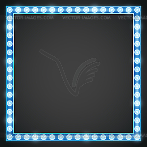 Frame lamp - vector clipart