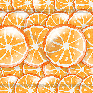 Апельсины - векторный клипарт