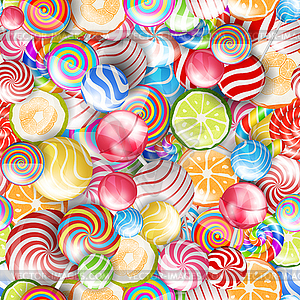 Colorful candy - vector clip art