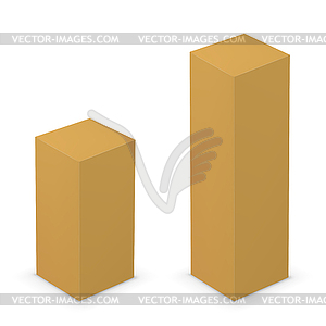 Cardboard box - vector clip art