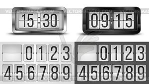 Clocks - vector image