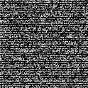 Binary code - vector image