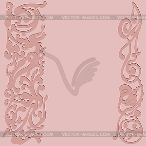 Abstract fancy background, decorative pattern - vector clip art