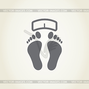 Weighing - vector clipart