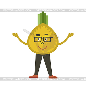 Onions guy - vector image