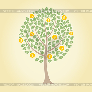 Money tree - vector clipart