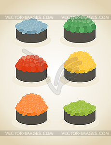 Sushi - vector image