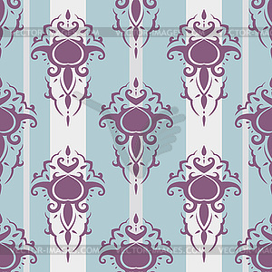 Damask background - vector image