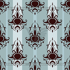 Damask background - vector clip art