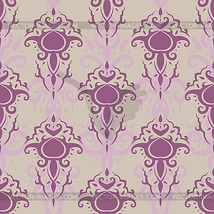 Damask background - vector clipart