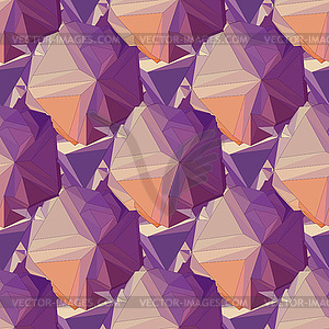 Geometric seamless background - vector image