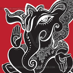 Ganesha  - vector clipart