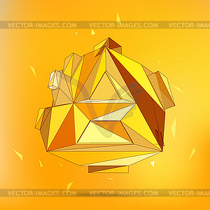 3D concept  - vector image