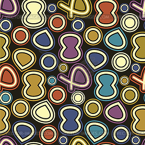 Decorative - seamless pattern - vector image