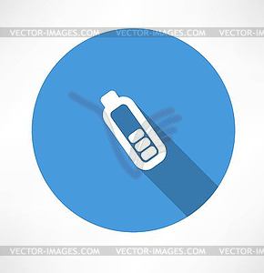 Simple battery icon - vector image