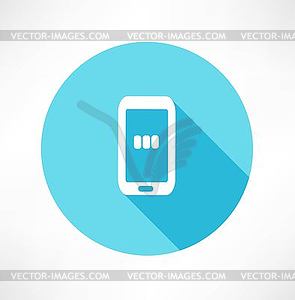 Charging - Smart Phone - vector clipart