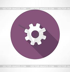 Gear icon - vector clip art
