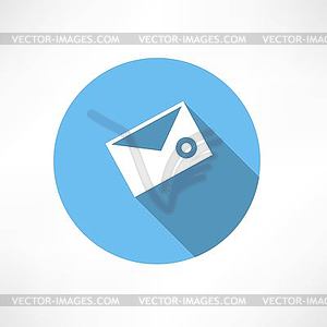 Envelope icon - vector image