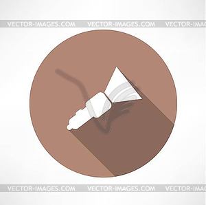 Flashlight icon - vector clip art