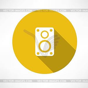 Speaker icon - royalty-free vector clipart