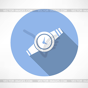 Wristwatch icon - vector image