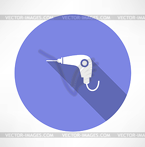 Drill icon - vector clipart