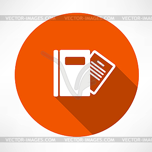 Notepad icons - vector image