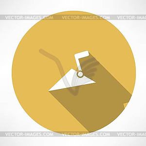 Trowel icon - vector clip art