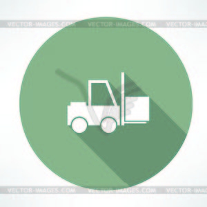 Fork lift icon - vector clip art