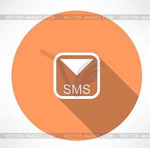 Sms icon - vector clipart