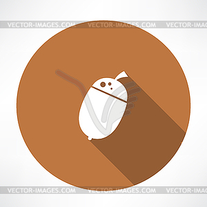 Acorn icon - vector clipart